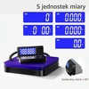 UNIWEIGH skaitmeninės siuntų svarstyklės iki 49 kg, 2,8 g tikslumas, UNI-Q5