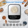 UNIWEIGH skaitmeninės virtuvinės svarstyklės su LED ekranu, 5kg, UNI-K2018