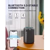 UOHHBOE belaidė Bluetooth kolonėlė 15W, TWS, IPX5, LED apšvietimas, AUX, 2500mAh, LYYX03N