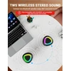 UOHHBOE belaidė Bluetooth kolonėlė 15W, TWS, IPX5, LED apšvietimas, AUX, 2500mAh, LYYX03N