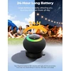 UOHHBOE belaidė Bluetooth kolonėlė IPX7 atspari vandeniui, 15 W, iki iki 24 val. grojimo laikas, RGB, F33