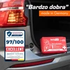Upgrade4cars automobilinė pirmosios pagalbos vaistinėlė pagal DIN 13164:2022 EH1-raudona