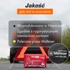 Upgrade4cars automobilinė pirmosios pagalbos vaistinėlė pagal DIN 13164:2022 EH1-raudona