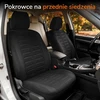 Upgrade4cars universalūs priekinių automobilio sėdynių užvalkalai, juodi, B1U-2-juodas