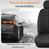 Upgrade4cars universalūs priekinių automobilio sėdynių užvalkalai, juodi, B1U-2-juodas