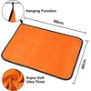 URAQT mikropluošto šluostės automobiliui ir namams, 6 vnt., 40x60 cm, 400g/m², oranžinės