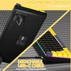 UrChoiceLtd mechaninė žaidimų klaviatūra 60%, 61 mygtukas, UK išdėstymas, RGB, Hot-swap, raudoni jungikliai MK21
