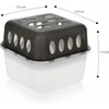 Sausintuvas Vaily drėgmės surinkėjų rinkinys, 4 indai su 8 x 400g granulėmis, iki 40 m²