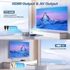 Vaizdo grotuvas Desobry mini DVD grotuvas televizoriui su HDMI, USB/TF, 1080p, MD115B