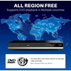 Vaizdo grotuvas OKYUK DVD grotuvas be regioninių apribojimų su HDMI, RCA ir 1080p raiška