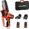 ValueMax akumuliatorinis mini grandininis pjūklas 12 V su 10 cm pjovimo juosta V126026AU