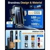 VANMASS automobilinis telefono laikiklis 3-in-1 su siurbtuku ir grotelių tvirtinimu, CTVK61