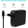 Vanzflow 65 W USB-C įkroviklis su USB Type-C jungtimi, tinkamas žaidimų konsolėms ir nešiojamiesiems įrenginiams