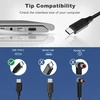 Vanzflow nešiojamojo kompiuterio USB-C įkroviklis 130 W, 20 V 6,5 A, suderinamas su Dell, USB-C jungtis