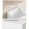 VASAGLE dokumentų spintelė-spausdintuvo stovas su 4 rakinamais stalčiais A4, OFC082W02