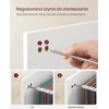 VASAGLE dokumentų spintelė su ratukais, 3 stalčiais ir DIN A4 laikikliu OFC041W46
