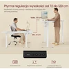 VASAGLE elektrinis reguliuojamo aukščio kampinis stalas 160 x 140 cm LSD264W01