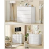 VASAGLE komoda su 8 stalčiais, 119,4 × 40 × 97,5 cm, LTS618WE01