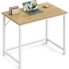 VASAGLE kompiuterinis stalas 80 x 50 x 76 cm su reguliuojamomis kojelėmis LWD038W70