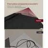 VASAGLE L formos kompiuterinis stalas 138 x 138 cm su 2 lentynomis LWD072B56