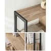 VASAGLE pastatoma lentyna su 4 atviromis lentynomis ir spintele, 74 x 30 x 154.5 cm, 777LBC022B50
