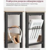 VASAGLE pastatoma lentyna su 6 skyreliais, 33 x 120 x 80 cm, LLS104B50