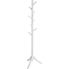 VASAGLE pastatoma medinė drabužių kabykla su 8 kabliais, 175 cm, RCR60WT