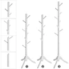 VASAGLE pastatoma medinė drabužių kabykla su 8 kabliais, 175 cm, RCR60WT