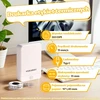 VCKHRRY Bluetooth terminis etikečių spausdintuvas 203 DPI su USB-C, HP6-C