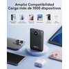 VEEKTOMX išorinė baterija 10000 mAh, 22,5 W, su USB-A ir USB-C jungtimis, VT103