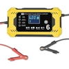 Vemfay išmanusis automobilio akumuliatoriaus įkroviklis 12 V, 6 A, su LCD ekranu, 6A Baterija Charger-Geltona