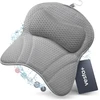 Vesta+ vonios pagalvė XXL 41 × 41 cm su 6 siurbtukais ir 8 cm galvos atrama BK-L-G