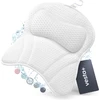 Vesta+ vonios pagalvė XXL su 3D tinkleliu, 6 siurbtukais ir 8 cm galvos atrama BK-L-W