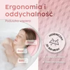 Vesta+ vonios pagalvė XXL su 6 siurbtukais ir 8 cm galvos atrama BK-L