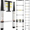 VEVOR Ištraukiamos kopėčios iš aliuminio, 10.5 FT