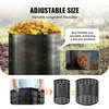 VEVOR sodo kompostinė 1000 l iš HDPE, 106,68 cm skersmens, 335*90cm