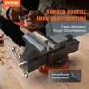 VEVOR stalinis spaustuvas 15,2 cm su 360° pasukamu pagrindu ir priekalu 6 Bench Vise