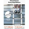 VEVOR teleskopinė sulankstoma aliuminio kopėčių drabina 3,8 m, 150 kg, One-Touch, MF-TLA380