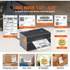 VEVOR terminis etikečių spausdintuvas Bluetooth/USB, 300 DPI, 150 mm/s, 40-108 mm plotis
