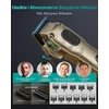 VGRPRO plaukų kirpimo mašinėlė su USB-C įkrovimu, 11 antgalių ir LED ekranu V-007
