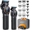 VGRPRO plaukų kirpimo mašinėlės ir trimerio rinkinys su USB-C įkrovimu V-886C V-886T
