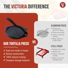 Victoria ketaus prasa tortilijoms, 20 cm, želiavinė konstrukcija, HD modelis