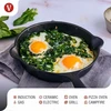 Victoria mini ketaus keptuvė 6,5 colio, nelimpanti, juoda SKL-206