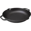 Victoria žaliavinė paelijos keptuvė, 33 cm, žaliavinė, juoda, SKL-313