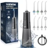 Vimmk belaidis burnos irigatorius, 5 režimai, 8 antgaliai, USB-C, 300 ml, Y208