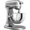 Virtuvinis kombainas KitchenAid Heavy Duty planetarinis maišytuvas su pakeliama 5,2 l metaline misa, sidabro spalvos