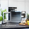 Vita5 maisto džiovyklė su 10 nerūdijančio plieno padėklų, 1000 W, termostatu, 5356712