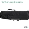 VITA5 metalinis hamako stovas, reguliuojamas, iki 205 kg, 2,9 m, juodas, 5437345