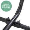 VITA5 metalinis hamako stovas, reguliuojamas, iki 205 kg, 2,9 m, juodas, 5437345