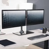 VIVO dvigubas monitorių stovas iki 32 colių ekranams, 10 kg, STAND-V002FG